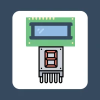 LCD Seven Segment Character
